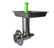 NEW #12 Hub Chrome Meat Grinder Mixer Attachment UNIWORLD C812HCPL #9837-OB