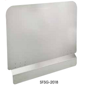 NEW 20.5x 18 Stainless Steel Fryer Side Splash Guard Shield #9950