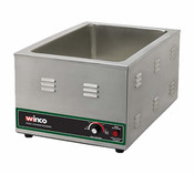 NEW Counter Top Food Cooker & Warmer Winco FW-S600 1500W Full Pan #9972
