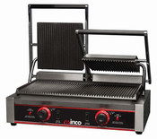 NEW 23" Double Grooved Countertop Panini Sandwich Grill Winco EPG-2 Electric Contact #9977
