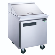 NEW 1 Door 29" Refrigerated Mega Top Sandwich Salad Prep Table NSF Dukers DSP29-12M-S1 #2201