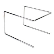 NEW 9x8x7 Pizza Stand Chrome Tray Holder #3536