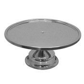 NEW 13" Round Cake Stand Platform Stainless Steel #3559
