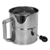 NEW 8 Cup Stainless Steel Flour Sifter Thunder Group SLFS008 #3563-OB