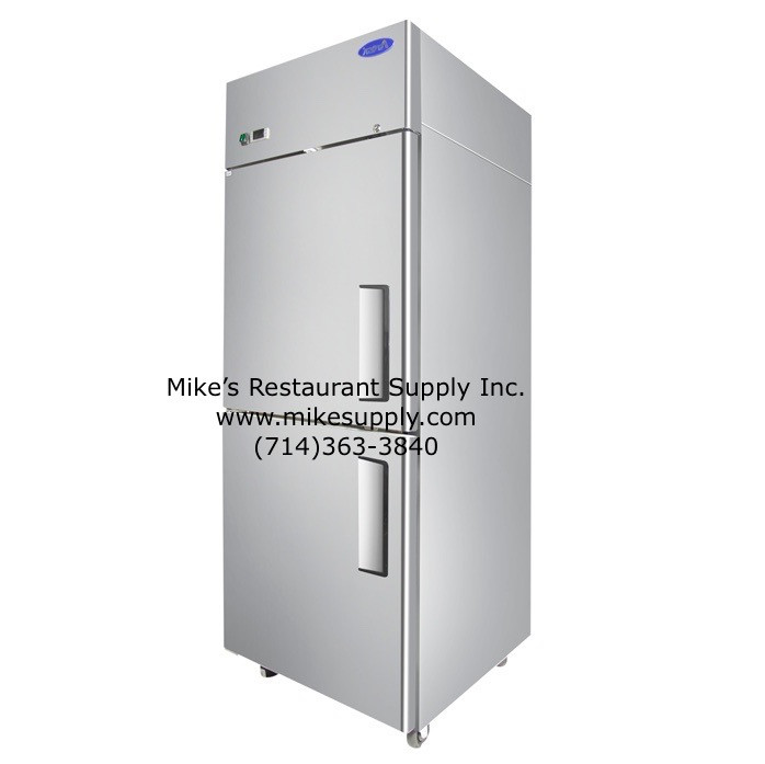 New 2 Split Half Door Divided Refrigerator Reach In Cooler Nsf Atosa Mbf8010grl 2341 Mike S Restaurant Supply Inc