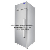 NEW 2 Split Half Door Divided Refrigerator Reach In Cooler NSF Atosa MBF8010GRL #2341