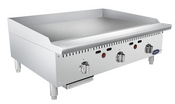 NEW 36" Thermostatic control Griddle Plancha 1" Thick Polished Plate Stainless Steel Atosa ATTG-36 #2663