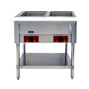 NEW 2 Well Electric Steam Table Atosa CSTEA-2C Dry Bath NSF/ETL #2666