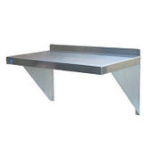 NEW 72x12 Stainless Steel Wall Shelf NSF Storage #1296