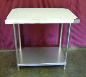 NEW 30x12 Work Table NSF Stainless Steel Prep Top #2080