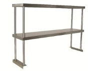 NEW 27x16 Double Over Shelf Stainless Steel NSF #5022