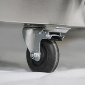 New 5" Heavy Duty Casters Wheels with Brake Lock for Range Oven Atosa M12 301990035 #5007