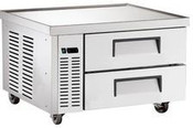 NEW 36" Refrigerated Chef Base 2 Drawer Equipment Stand Base Cooler Dukers DCB36-D2 #5193