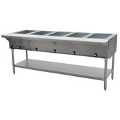 NEW 5 Well Electric Steam Table GSW ST-5WOE-240 NSF/ETL #5249