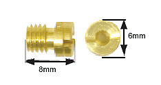 Keihin 99101-393-XXX Main, Air, Starter Jet for Keihin Carburetors