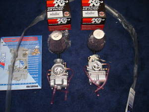 Mikuni VM30 Carburetor Kit for 1974-1978 Kawasaki KZ400 and Mikuni VM30 Carburetor Kit for 1974-1978 Kawasaki KZ400 and