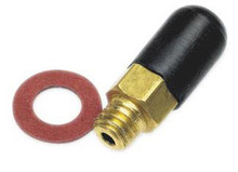 Motion Pro Brass Vacuum Adapter Fittings with Rubber Caps