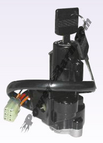 Ignition Key Switch OEM Replacement Suzuki GSF600, GSX-R600, GSX-R750, GSX-R1100, TL1000, GSF1200