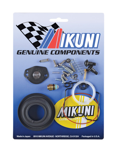 This Mikuni BSR33-01 carburetor rebuild kits contain all the necessary genuine Mikuni components to rebuild your OEM Cam-Am or John Deere Mikuni BSR33 carburetor.  Includes genuine gaskets, o-rings, screws, and clips however does not contain...