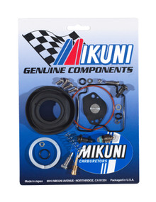 This Mikuni BSR33-66 carburetor rebuild kits contain all the necessary genuine Mikuni components to rebuild your OEM Yamaha Big Bear and Bruin Mikuni BSR33 carburetors.  Includes genuine gaskets, o-rings, screws, and clips however does not contain any jetting. 