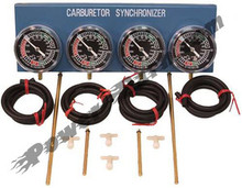 Emgo Carburetor Synchronization Vacuum Gauge Set