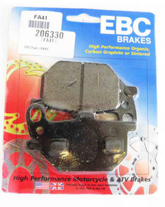 Front 1978-1979 Yamaha XS750S Motorcycle Vesrah Organic Brake Pads