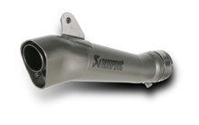 Akrapovic Titanium GP Style Megaphone Slip-On Exhaust System for 2006-2012 Yamaha R6