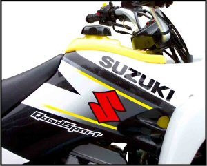 Clarke 4.0GAL Fuel Tank for Kawasaki KFX400 and Suzuki LTZ400 ATV