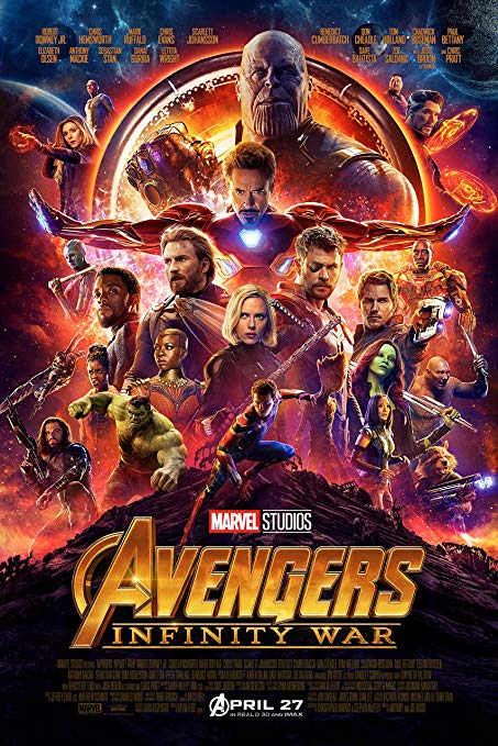 Avengers Invinity War Movie Poster