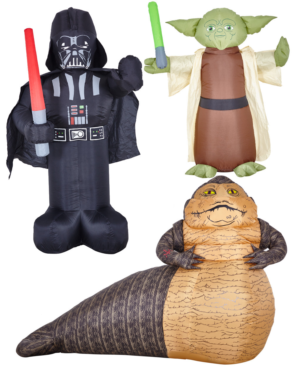 Star Wars Characters Yard Inflatables Bundle