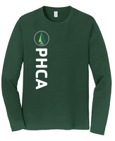 PH Middle School Adult Ringspun Long Sleeve T-Shirt (Vertical)