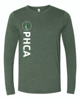 PH Middle School Adult Ringspun Long Sleeve T-Shirt (Vertical)