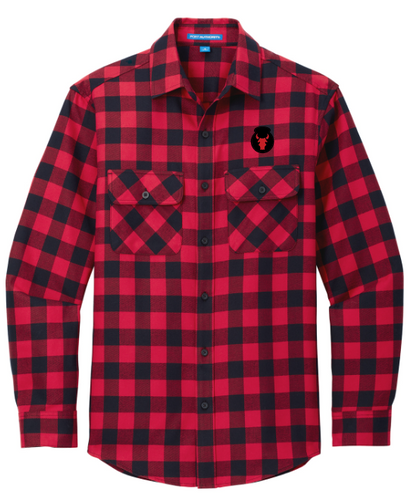 Red/ Black Buffalo Check