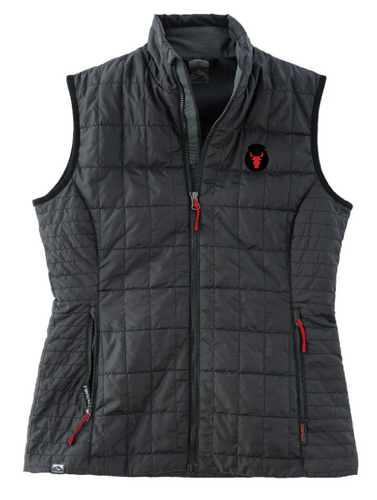 Black W/Red Zipper Pulls