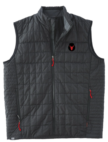 Black W/Red Zipper Pulls