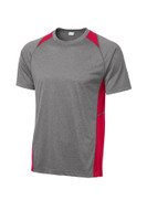 Sport-Tek® Heather Colorblock Contender™ Tee