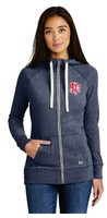 SBMFD New Era® Ladies Sueded Cotton Blend Full-Zip Hoodie