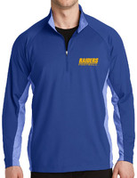 HHS Football Fan Sport-Wick® Stretch Contrast 1/2-Zip Pullover