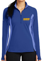 HHS Football Fan Ladies Sport-Wick® Stretch Contrast 1/2-Zip Pullover