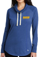 HHS Football Fan Ladies New Era ® Sueded Cotton Blend 1/4-Zip Pullover