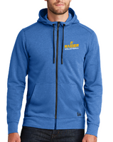 HHS Volleyball Fan New Era® Tri-Blend Fleece Full-Zip Hoodie
