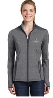 Kennedy Elementary Embroidered Sport-Wick® Womens Stretch Full-Zip Jacket