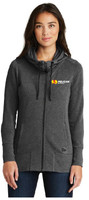 Pelican New Era Ladies Triblend Full Zip Hoodie
