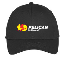 Pelican Embroidered Garment Washed Buckle-back Cap