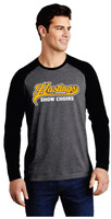 HSC Men's Sport-Tek Long Sleeve Tri-Blend Wicking Raglan Tee