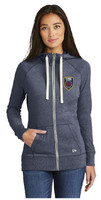 SBM Fire Corps New Era® Ladies Sueded Cotton Blend Full-Zip Hoodie