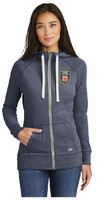 SBM Fire Explorers New Era® Ladies Sueded Cotton Blend Full-Zip Hoodie