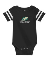 Pallet Services Infant Rabbit Skins Football Fine Jersey Bodysuit