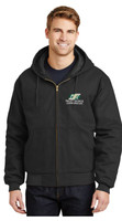 Pallet Services Men's Duck Cloth Hooded Work Jacket