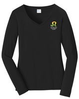 HCDC Adult Women's Fan Favorite Long Sleeve V-neck Tee